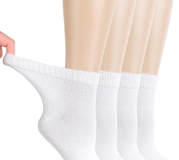 Step into Comfort with Hugh Ugoli Diabetic Socks for Women